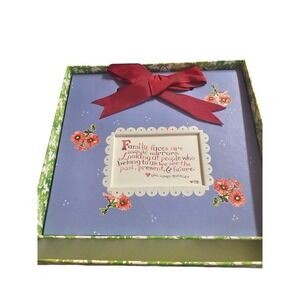 Cougar Branch‎ Photo Album Refillable Scrapbook Memory Book Red Bow Floral